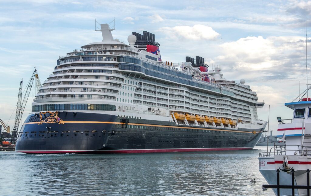 The Disney Wish ship