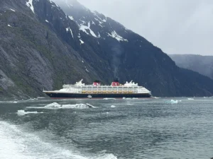 The Disney Magic inside the Endicott Fjord