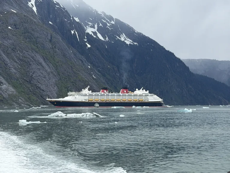 The Disney Magic inside the Endicott Fjord